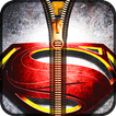 Superman Zipper Lock Screen
