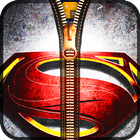 Superman Zipper Lock Screen icône