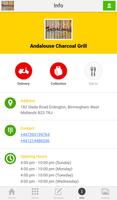 برنامه‌نما Andalouse Charcoal Grill Bham عکس از صفحه