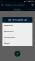 Call Blocker Easy Blacklist Poster