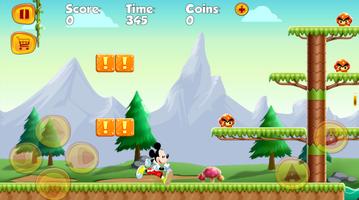 Mickey Adventure Run Mouse imagem de tela 1