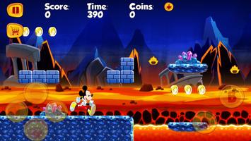 Mickey Adventure Run Mouse imagem de tela 2