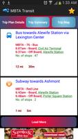برنامه‌نما MBTA Transit عکس از صفحه