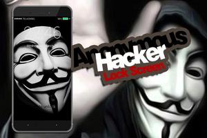 Anonymous Hacker Lock Screen capture d'écran 2