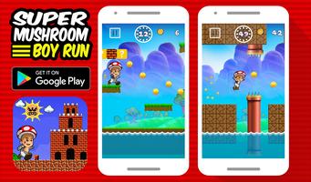 Super Mushroom Boy Run imagem de tela 3