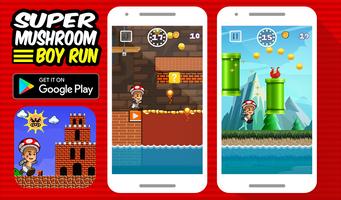 Super Mushroom Boy Run اسکرین شاٹ 1