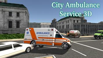City Ambulance Service 3D capture d'écran 1