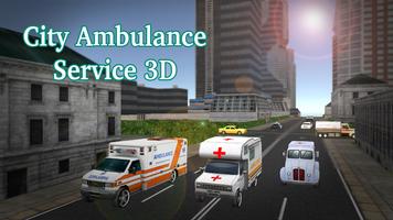 City Ambulance Service 3D capture d'écran 2