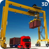 Crane Simulator Cargo Ship Transport icône