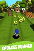 Sonic speed : BOOM runners game Affiche
