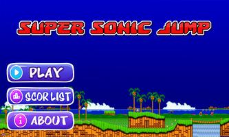 super sonic run Affiche