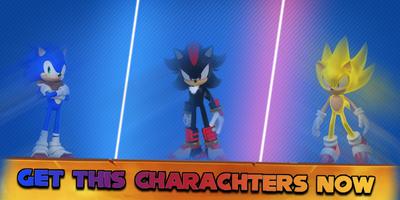 Super Sonic Classic Shadow Jungle Adventures 2 Plakat