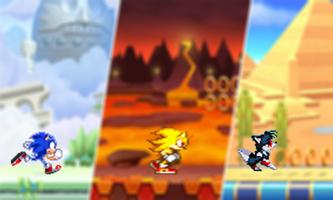Super Sonic Runners Adventure الملصق