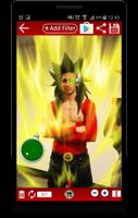 برنامه‌نما Super Saiyan Editor Black Hair عکس از صفحه