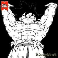 Best Super Saiyan Goku Sketch captura de pantalla 3