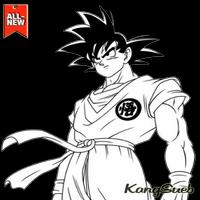 Best Super Saiyan Goku Sketch captura de pantalla 2