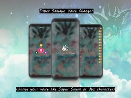 Poster Super saiyajin Voice Changer