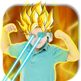 Super Saiyan Hair Camera icon