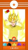 Super Saiyan Hair Camera โปสเตอร์