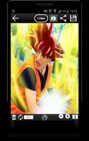 Super Saiyan God Hair Affiche