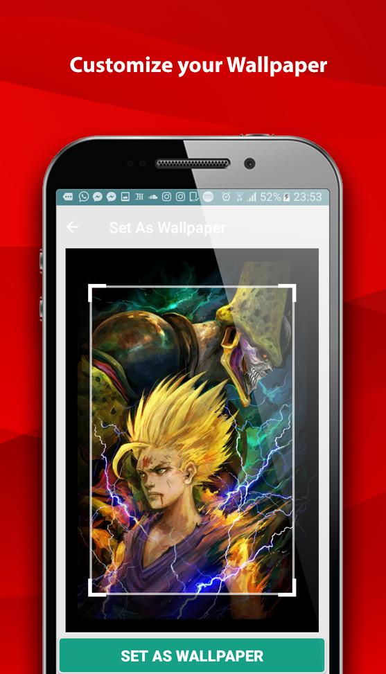 Fanart Teen Gohan SSJ2 Live Wallpaper APK voor Android Download