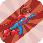 Super Spider Hero Man Flying icon