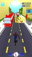Subway Spider Hero : Amazing Super Spider ảnh chụp màn hình 1