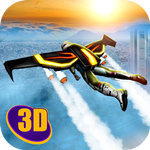 Skydiving Flying Air Race 3D icon