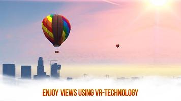 VR Skydiving Flying Air Race: Cardboard VR Game captura de pantalla 2