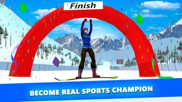 Snowboard Mountain Race скриншот 3