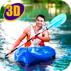 Kayak Boat River Cross Simulator - Canoeing Game иконка