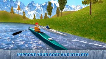 Kayak Boat River Cross Simulator - Canoeing Game 截图 3