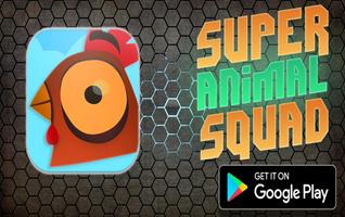 Super Animal Squad 🐔 الملصق