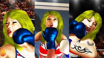 Superstar World Wrestling Girl Fight capture d'écran 2