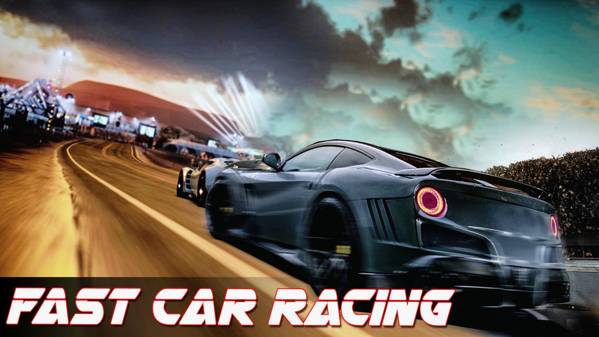 Cars speed racing