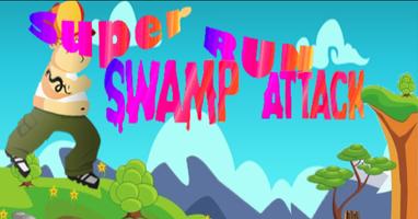 Super Swamp Run Attack تصوير الشاشة 1