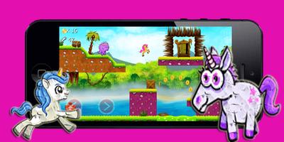 little unicorn pony free apps captura de pantalla 1