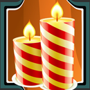 Weihnachten Kerzen Foto-Collag APK