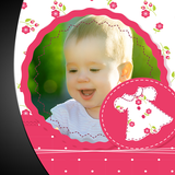 Baby fotolijsten-icoon