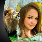 ikon frame lion foto