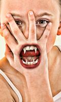 پوستر Vampire Teeth Photo Montage