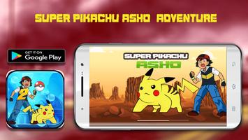 super pikachu ashoo adventure poster