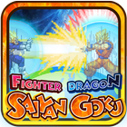 Lutador do dragão Saiyan Goku ícone