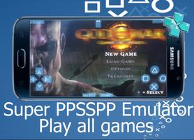 Super PPSP – New Blue PSP roms Emulator ภาพหน้าจอ 1