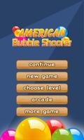 American Bubble Shooter Affiche