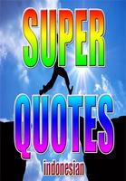 Super Quotes Indonesian โปสเตอร์