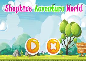 Super Run Apple Shopkins Adventure World पोस्टर