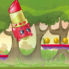 Super Run Adventure Shopkins Games icon