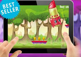 Super Run Adventure Shopkins Games Affiche