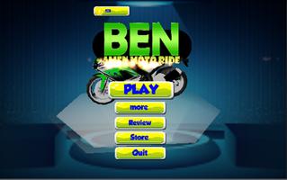 3D Hero Ben - Alien Moto Ride capture d'écran 3